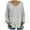 Gray-vestidos de otoño para mujer, variant on Chunky Knit Sweater Womens Oversized V Neck Hooded Sweaters Solid Color Cable Knitted Pullover Casual Loose Fit Jumper