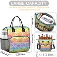 thumbnail image 5 of OBREWU Pioneer Flower Womens Lunch Box for Work,Insulated Large Pioneer Flower Lunch Bag for Women,Loncheras Para Mujer,Leakproof Adult Lunch Bag for Work,Beach,Travel,Picnic,Camping, 5 of 7