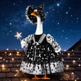 thumbnail image 3 of sruoe Halloween Decorations,Halloween Witch Porch Goose Outfit, 23 Inch Halloween Outfit for Porch Goose, Indoor Outdoor Decoration, Easy Dress Up Festive Cute, Weather Resistant, 3 of 7