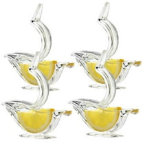Case Pack Transparent Citrus Juicer, Manual Juicer, Creative Fish Shape, Easy to Clean, Kitchen and Bar Gadgets