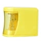 thumbnail image 5 of Sacapuntas, sacapuntas eléctrico, sacapuntas ABS amarillo, papelería, diseño a prueba de futuro, 5 of 9