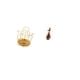 thumbnail image 5 of Soporte giratorio para tazas, organizador de tazas con soporte de metal giratorio de 360 ​​grados para gabinete, sala de estar y estatua de figura de, 5 of 8