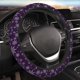 thumbnail image 5 of Fotbe Snowflake Gradient Purple Funda para Volante Universal de 15 pulgadas, Accesorios para Auto para Hombre y Mujer, Protector de Volante Cómodo para SUV y Sedán, 5 of 6