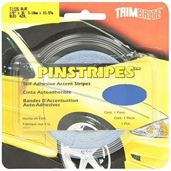 Trimbrite T1126 1/8 Pinstripe Tape Blue