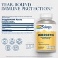 thumbnail image 2 of Suplemento de quercetina SOLARAY con bromelina y vitamina C 120 cápsulas vegetales, 2 of 6