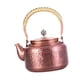 thumbnail image 5 of Tetera de cobre, tetera de agua caliente, tetera de latón martillado, tetera de kungfú de 1200ml para restaurante, sala de estar, Picnic, casa de té, 5 of 9