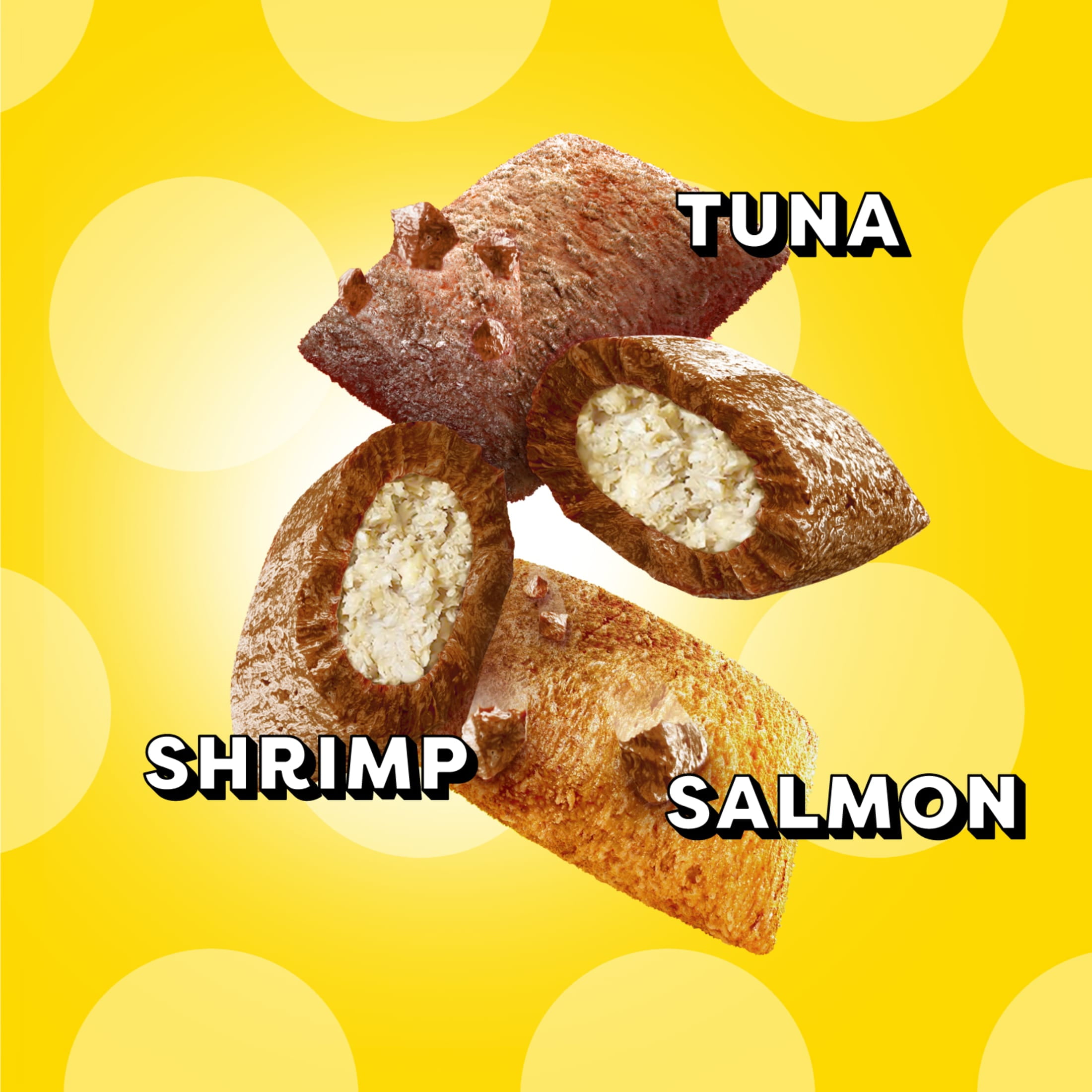 Temptations Mixups Tuna Shrimp and Salmon Flavor Treats for Cats Value Size, 30 oz Tub
