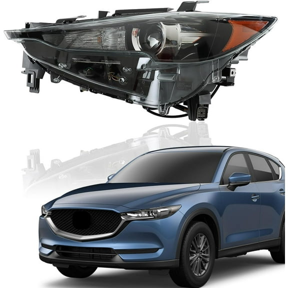 LABLT Replacement for 2017-2021 Mazda Cx-5 Cx5 2017-2021 Headlights Assembly No Afs Left Set Driver Side KL2J 51 040