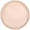 Cambro 1100106 11" Round Light Peach Fiberglass Camtray - 12/Case