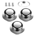 thumbnail image 4 of JZROCKER Pack of 2 Elegant Color Pots Covers Knobs Home Accessory Kitchen Supplies with Glass and Pots Lid Handles Daily Use, 4 of 8