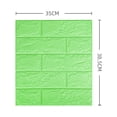 thumbnail image 4 of 5 Pcs Brick 3D Wall Panels Peel and Stick Wallpaper,Self Adhesive Waterproof Foam Faux Brick for Living Room,Bedroom,Laundry,Kitchen,Fireplace,TV Wall Decoration, 13.8*15.2in, 4 of 4