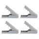 thumbnail image 1 of Uxcell 4pcs Herramienta Desespinadora de Rosa 5.51" Removedor de Espinas y Hojas de Flores para Jardinería, Arreglo Floral en Casa, Gris, 1 of 7