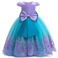 thumbnail image 3 of Disfraz de princesa sirena PURFEEL para niñas de 5 a 6 años, 3 of 5