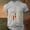 Light Gray, variant on American Flag Graphic T-Shirt for Men 4th of July Patriotic Design Crew Neck Short Sleeve Summer Daily Wear Top