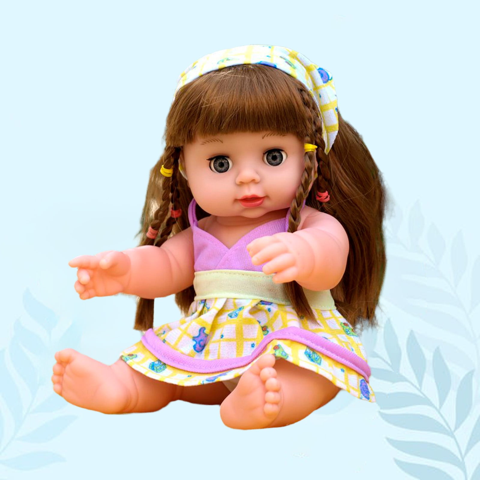 KOYPTL 11 Inch Cute Baby Dolls for Toddlers 1-3,Soft Body