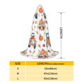 thumbnail image 2 of Honeii Vintage Autumn Truck Print Poncho Cape, Cloak Coat, Snuggly Hooded Wearable Blanket, Hooded Cape For Teenagers,Halloween Costumes-Medium, 2 of 7