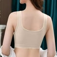 thumbnail image 5 of Prolriy Womens Bras Womens Beauty Back Underwear Wireless Bra Thin Sports Bra, Bras for Women Beige L, 5 of 8