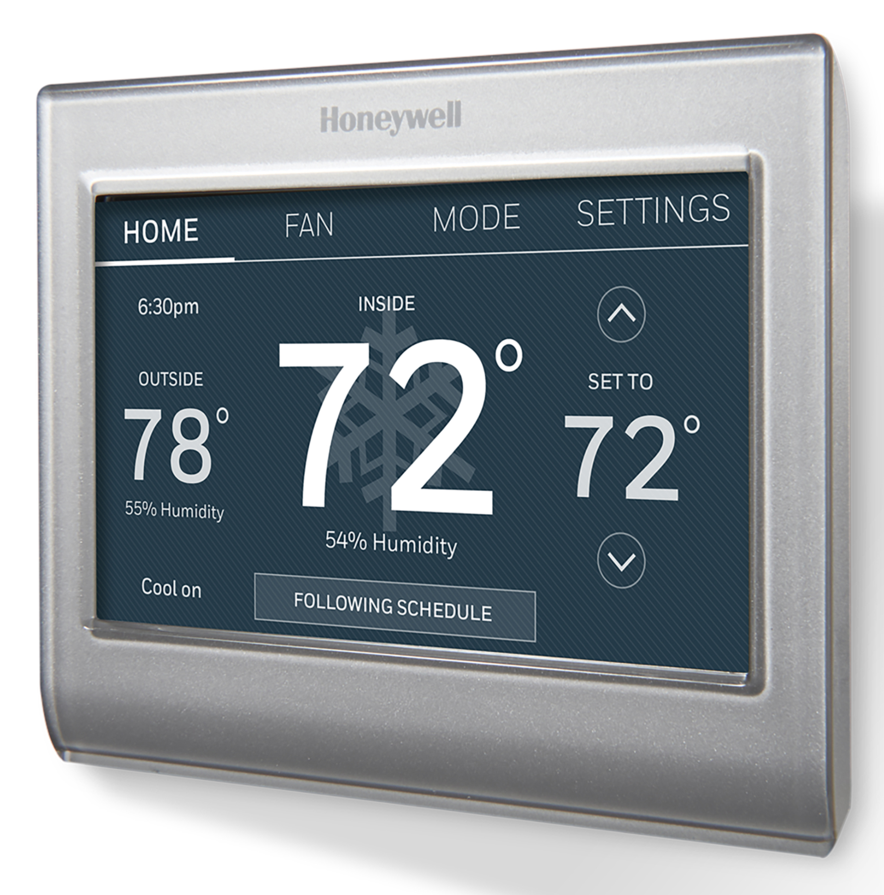 Honeywell RTH9585WF1004 Gray Wi-Fi Smart Color Thermostat - image 5 of 6