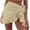 Beige, variant on Summer Beach Cover Up Mini Skirt Hollow Out Knit Swimsuit Skirt Casual Boho Loose Off Shoulder with Pockets, Black FREE SIZE