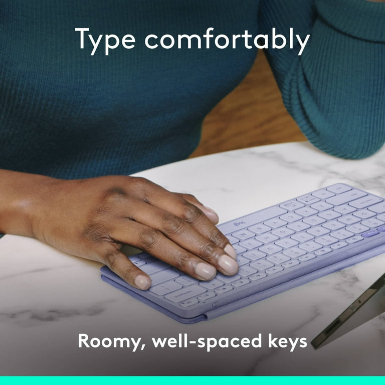 Logitech Keys-To-Go 2 Wireless Slim Keyboard, Lilac English Logitech Keys-To-Go 2 Wireless Slim Keyboard, Lilac English