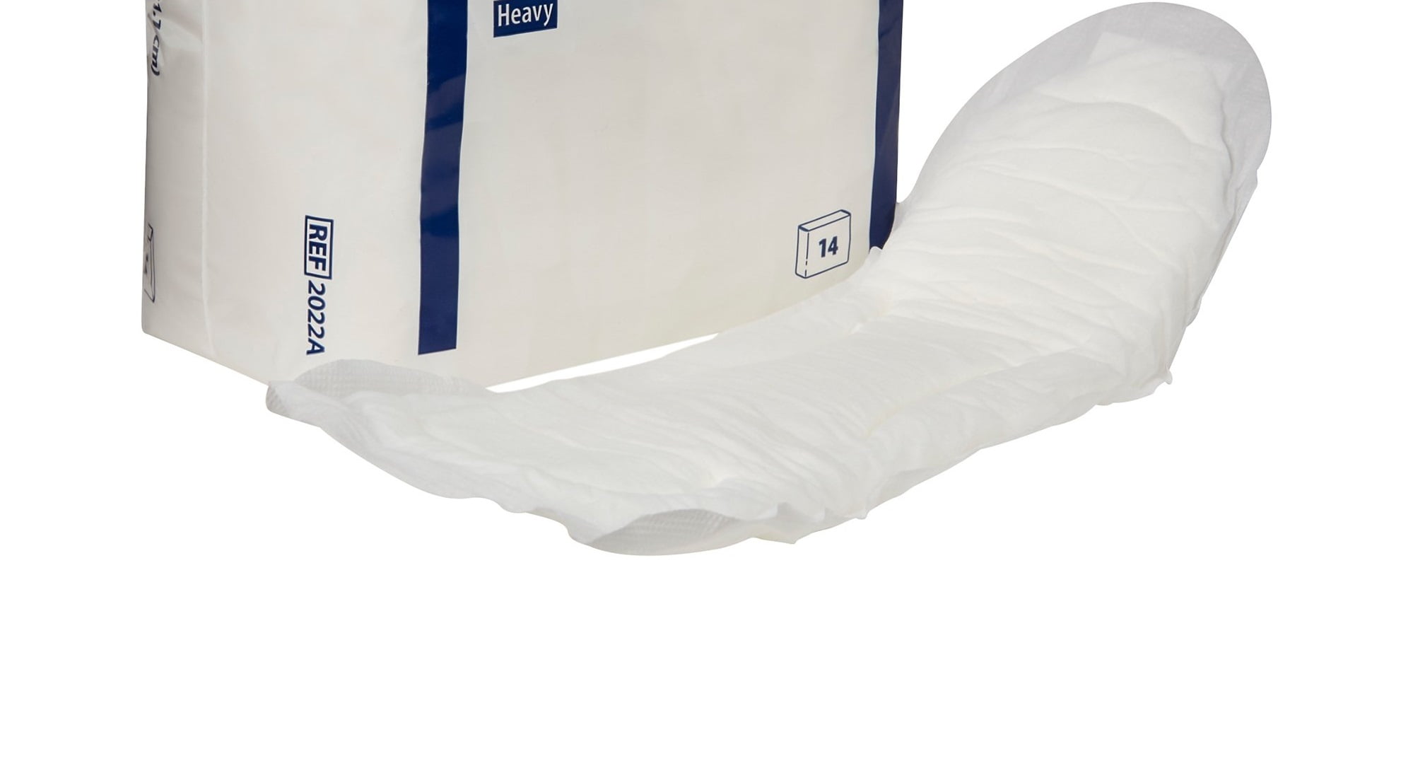 Covidien Curity Maternity Pad Heavy 4.33 x 12.25 (Bag of 14 Pads) 