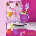 thumbnail image 4 of Children'S Beach Toy Bucket Set Crab Sand Shovel Summer Seaside Sand Digging Sand Playing Tools Hourglass, 4 of 7