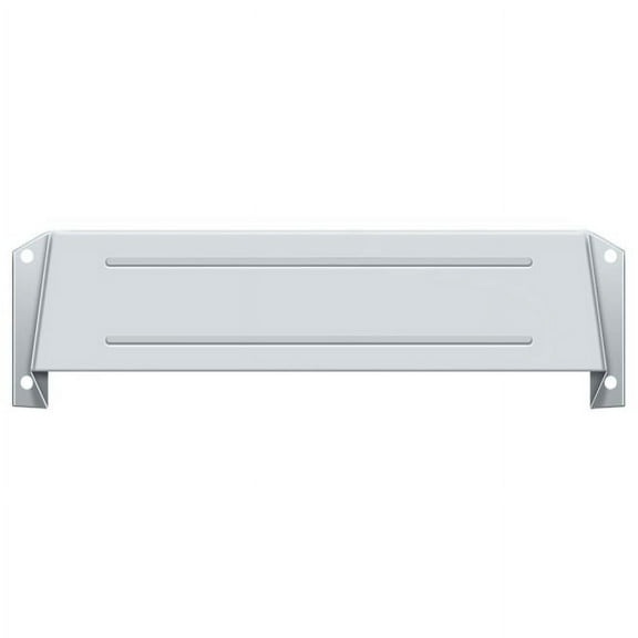 Deltana MSH158U26 Letter Box Hood; Bright Chrome Finish