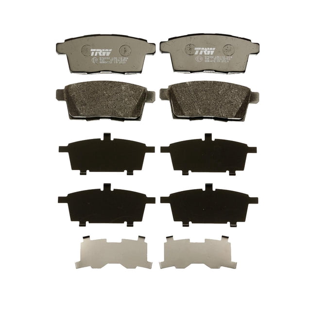Balatas Bajos Metales Edge 2007 A 2011 Ford Traseras TRW .