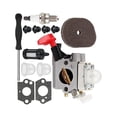 thumbnail image 2 of (New Part) Carburetor Kit Compatible with Stihl FS56RC FS70C FS70R FS70RC 4144 120 0608 41441200608 + fits Many Other Models, 2 of 2