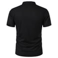 thumbnail image 5 of Ramiter Mens Polo Shirts Short Sleeve Men's Tactical Military Shirts Short Sleeve Slim Fit Camo Shirt Black,M, 5 of 5