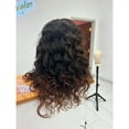 thumbnail image 3 of Sheshopperhairplace Kinky Wand Curled Glueless Wig - Large, 3 of 5