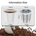 thumbnail image 2 of Reusable, refillable K-cup pods for use with coffee machines, 2 of 4