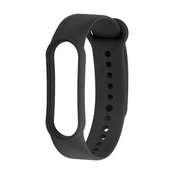 Correa TPU para Xiaomi mi band 5 y 6 color negro