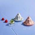 thumbnail image 6 of Visland 3PCS Ice Cube Trays with Lid Silicone Ice Cube Molds Novelty DIY Snow Mountain Ice Cube Maker for Fruits Milk Tea Whiskey Cocktails, 6 of 8
