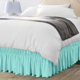 thumbnail image 1 of Skirt Utopia Bedding Elastic Queen Microfiber Spa Blue, 1 of 6