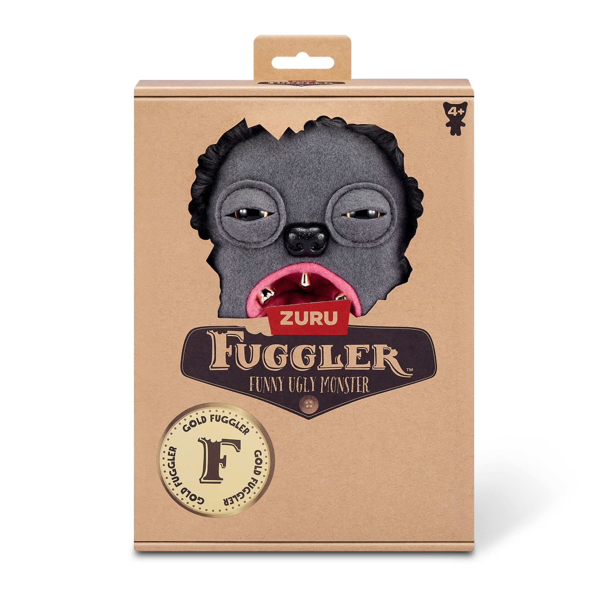Fuggler Gold Fuggs 9 inch (Hedge Grog), Funny Ugly Monster Soft Plush Collectible Toy by ZURU  (图2) Fuggler Gold Fuggs 9 inch (Hedge Grog), Funny Ugly Monster Soft Plush Collectible Toy by ZURU  (图2)