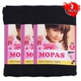 thumbnail image 2 of Mopas Girls Warm Classic Full Footed Stocking Pull-On Tights (3 Pairs of Black, M (4-6 Years)), 2 of 2