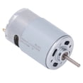 thumbnail image 2 of Motor cepillado DC Bobina de cobre Cuerpo de acero inoxidable Torsión grande 19 Motor de engranajes para vehículos eléctricos para niños, 2 of 8