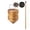 Light-Up Version 2.76in, variant on Wooden Spinning Top Toy Set with String, Classic Hand Spinning Top for All Ages Indoor Outdoor Play Family Bonding Game