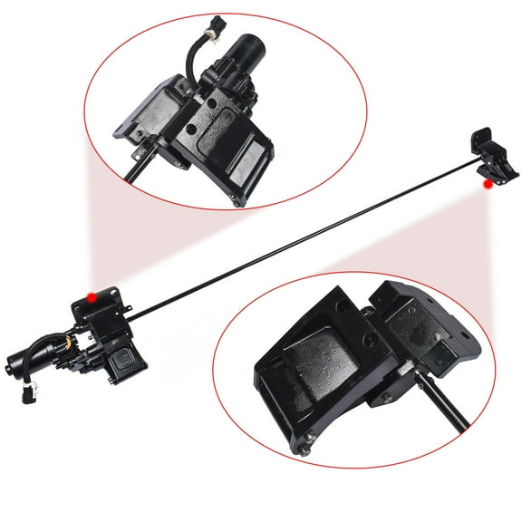 Mustrod Right Power Running Board Motor w/Bracket for Ford Expedition Lincoln Navigator 2007-2017