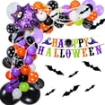 thumbnail image 1 of Halloween Balloon Arch Kit,Halloween Balloons with Confetti Ball, 1 of 4