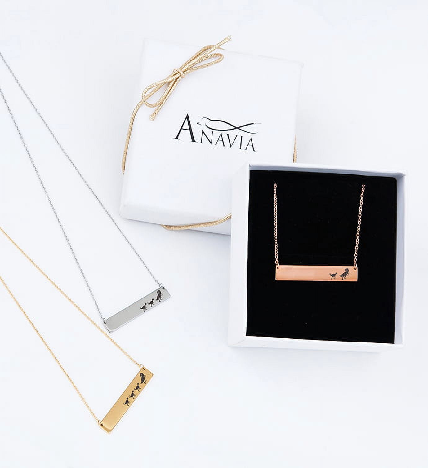 Personalized Mamasaurus Birthday Day Necklace, Mama and Baby Dinosaur Bar Necklace, Silver Bar Necklace Dinosaur Mom and Baby Bar Necklace, Custom Bar Necklace, Engravable Necklace
