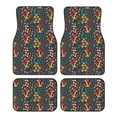 thumbnail image 1 of Fotbe Mushrooms And Flowers Juego de 4 Tapetes para Auto con Estampado – Alfombrillas de Goma Reforzada, Diseño Antideslizante, Protección para Todo el Año – Vehículos, Autos, Camionetas y SUVs, 1 of 7