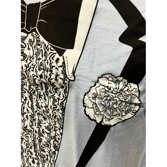 Light Blue Tuxedo T-Shirt Costume Harry Dunne Dumb And Dumber Prom Tux Movie