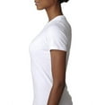 thumbnail image 3 of The Next Level Ladies CVC T-Shirt - WHITE - S, 3 of 4