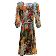 Akris Women's Cactus Blossom Print Punto Shift Dress - 2