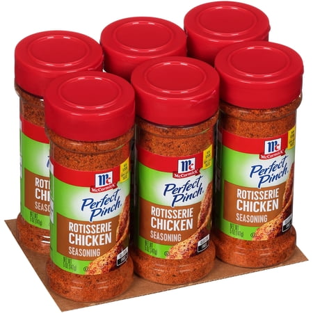 McCormick Perfect Pinch Rotisserie Chicken Seasoning  5 oz (Pack of 6)