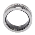 thumbnail image 1 of Bague Intelligente Bague Traqueur de Mise en Forme Acier Inoxydable IP68 Étanche Compteur de Pas Bague Traqueur de Mise en Forme avec Étui de Chargement pour Hommes Femmes, 1 of 7