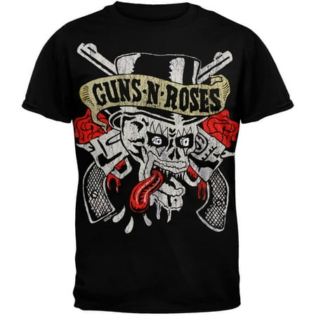 Guns N' Roses - Guns N Roses - Tongue Skull T-Shirt - Walmart.com