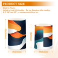 thumbnail image 6 of Yayeee Flameless Candles with Remote Flickering Battery Operated Multi Color Changing, Green Abstract Wavy, 6 of 7